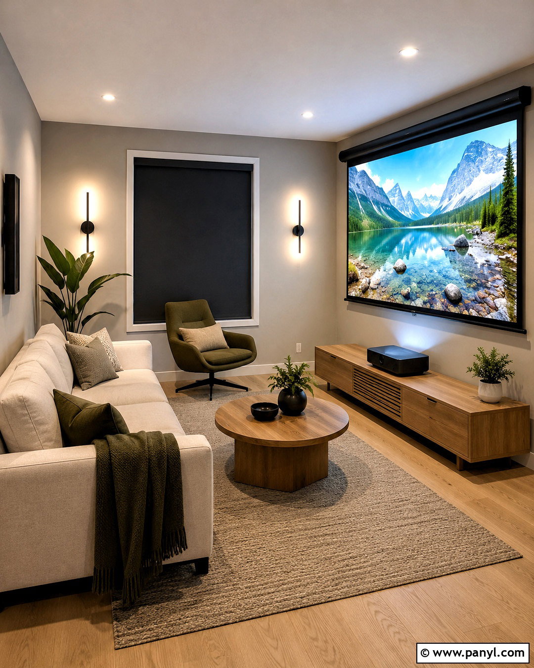 Small Living Room With Projector - 20 living room with projector ideas