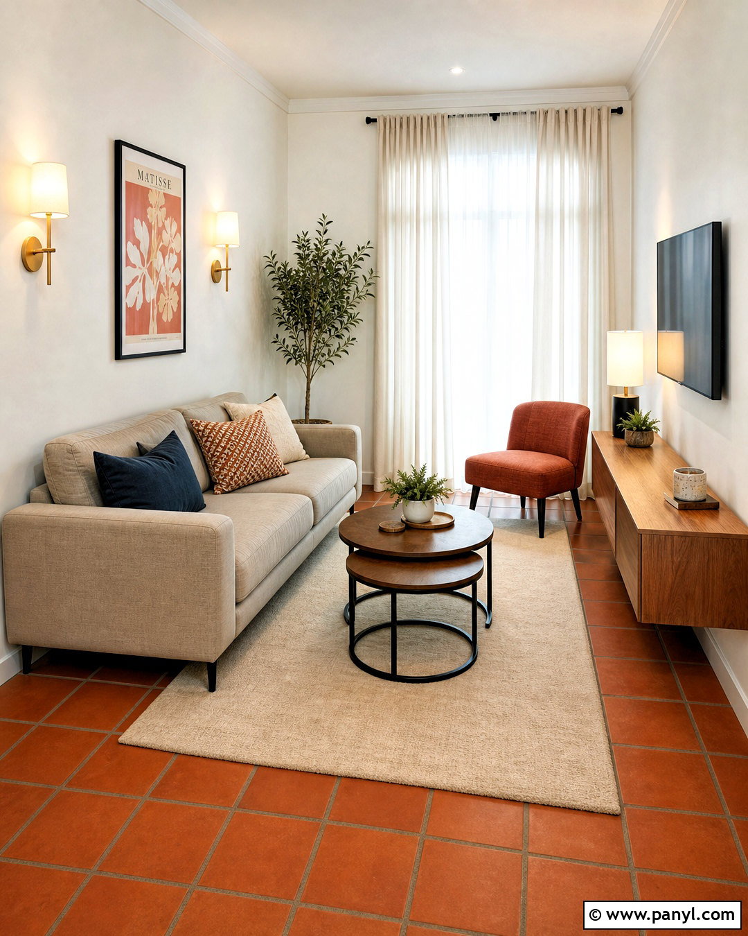 Small Living Room With Terracotta Tiles - 20 terracotta tiles living room ideas