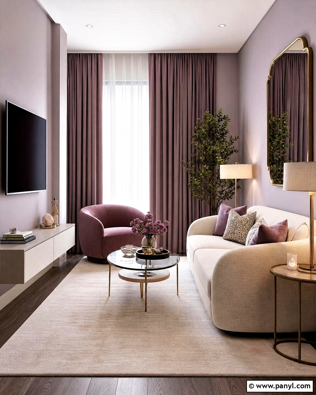 20 Mauve Living Room Ideas for Your Cozy, Elegant Makeover