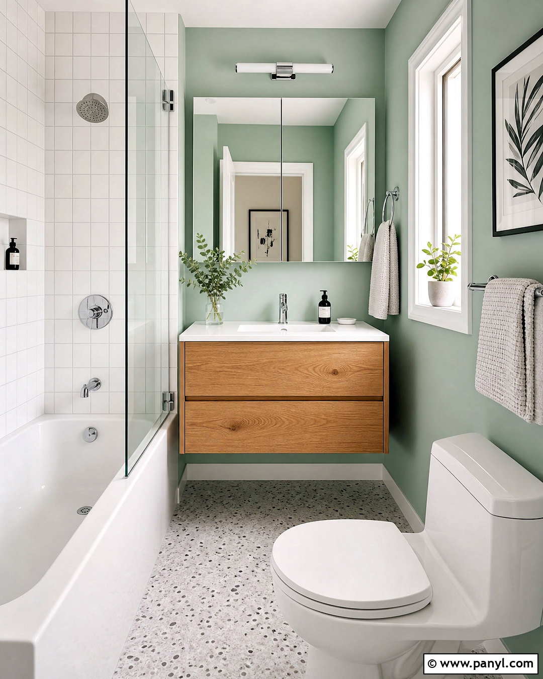 Small Mint Green Bathroom - 20 small green bathroom ideas