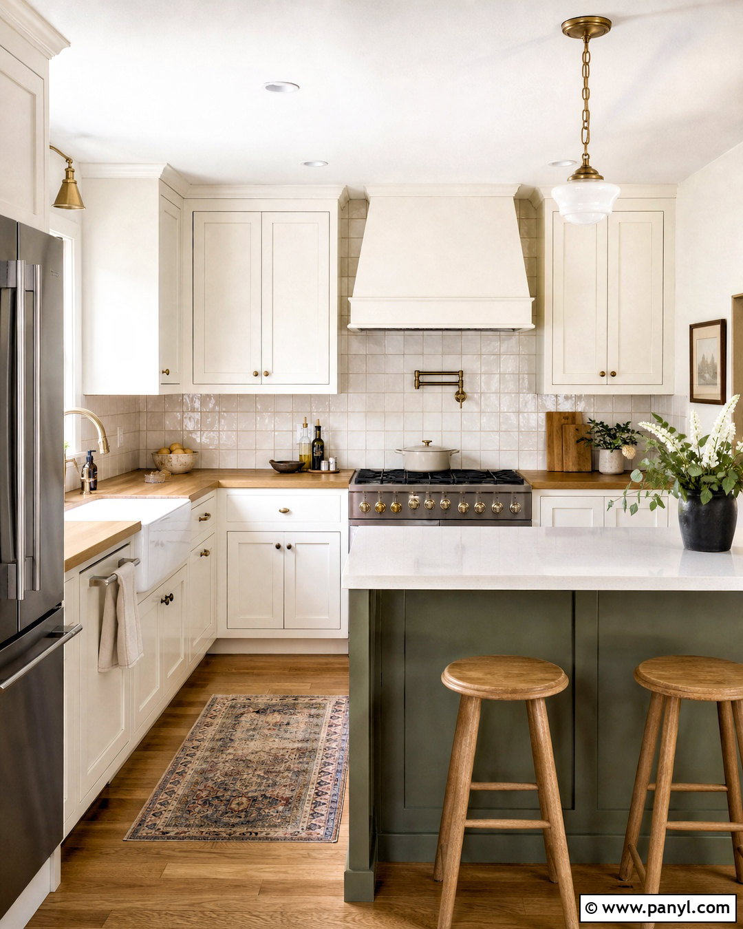 Small Modern Farmhouse Kitchen - 20 small kitchen remodel ideas