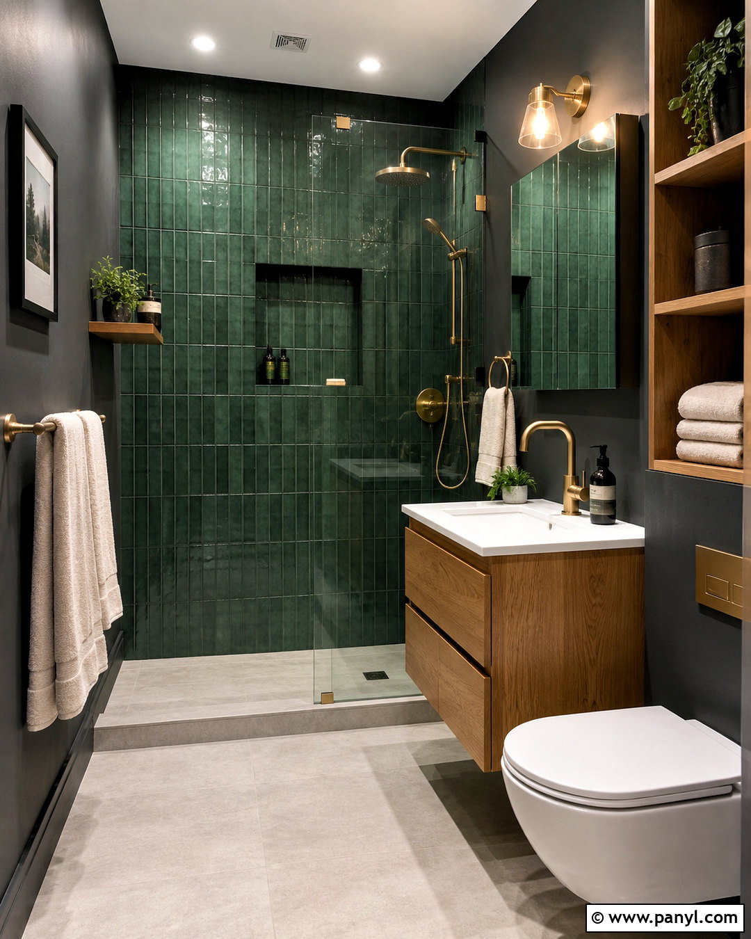 Small Moody Bathroom - 20 moody bathroom design ideas
