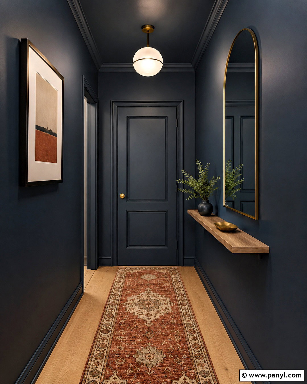 Small Moody Hallway - 20 moody hallway ideas