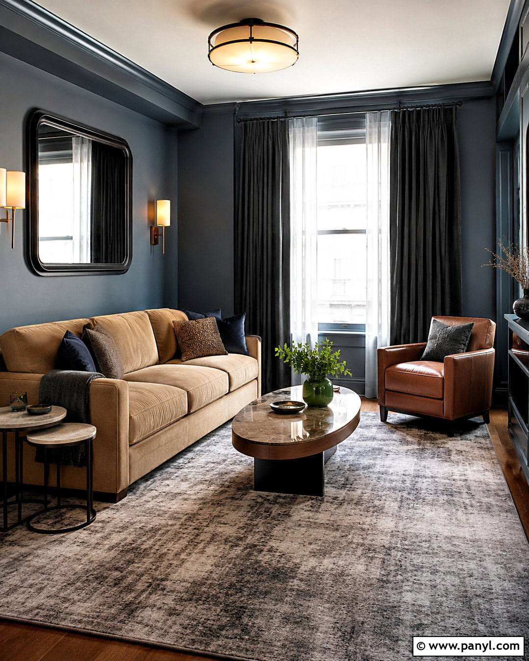 Small Moody Living Room - 20 moody living room ideas