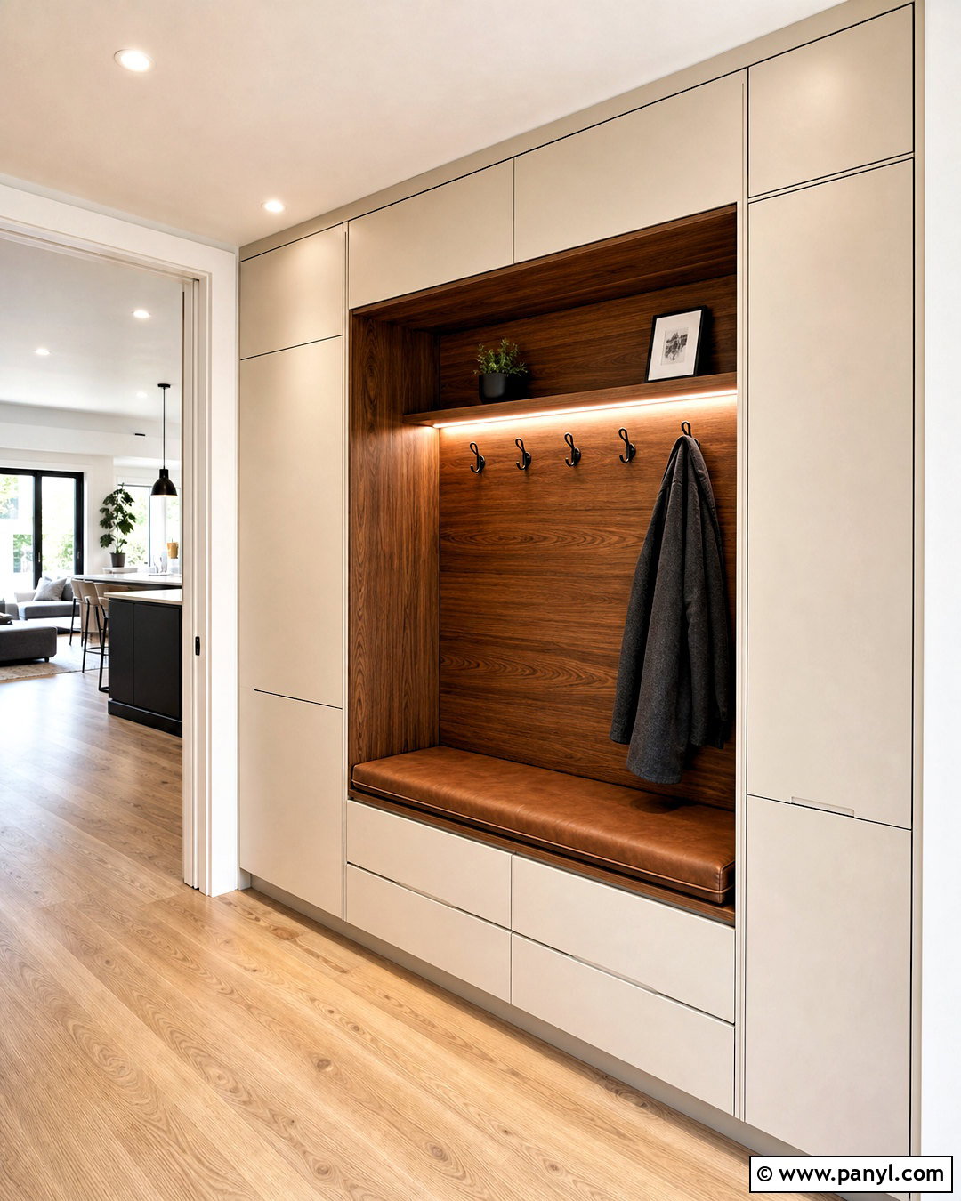 Small Mudroom With Hidden Storage - 20 small mudroom ideas