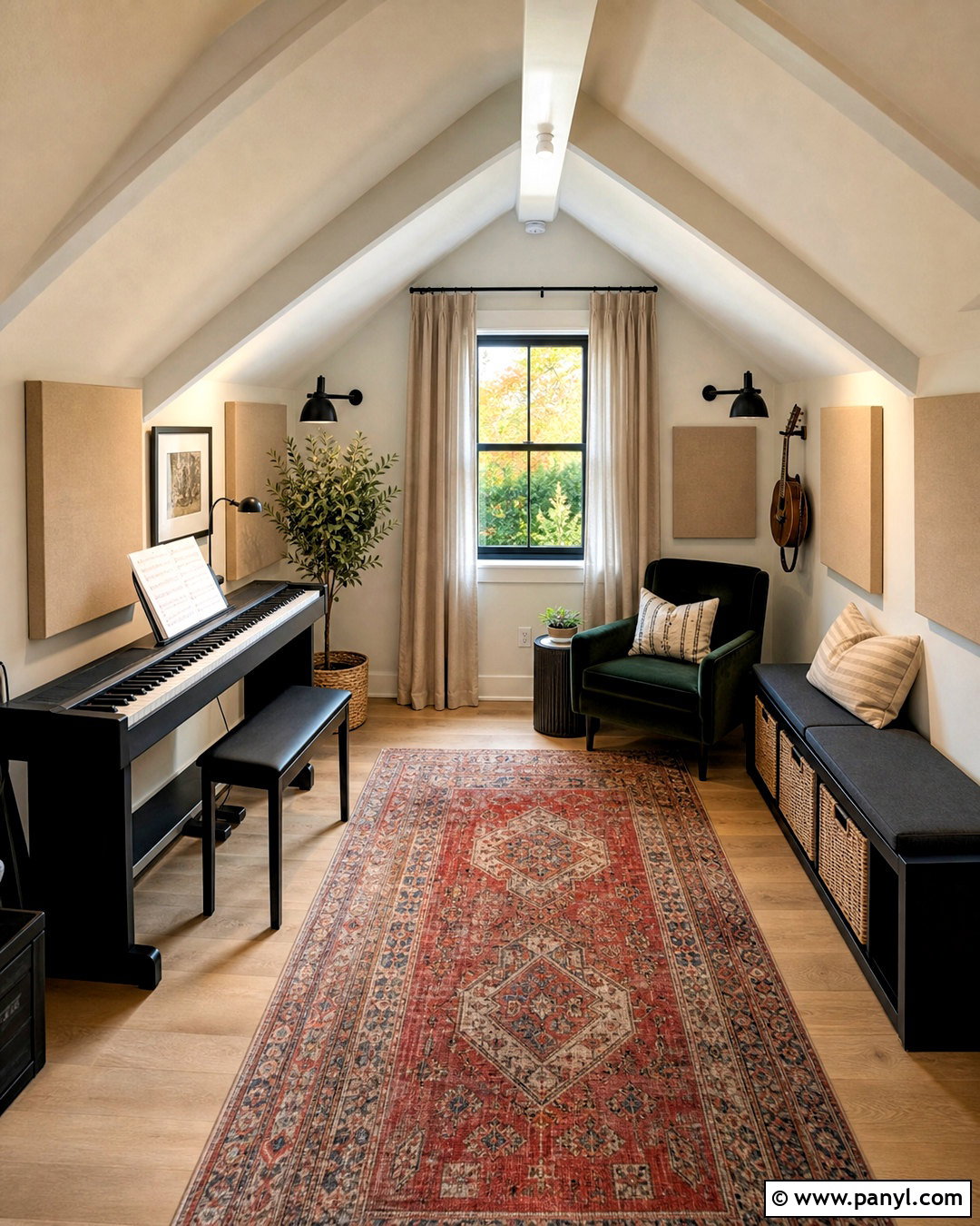 Small Music Room In An Attic - 20 small music room ideas home ideas