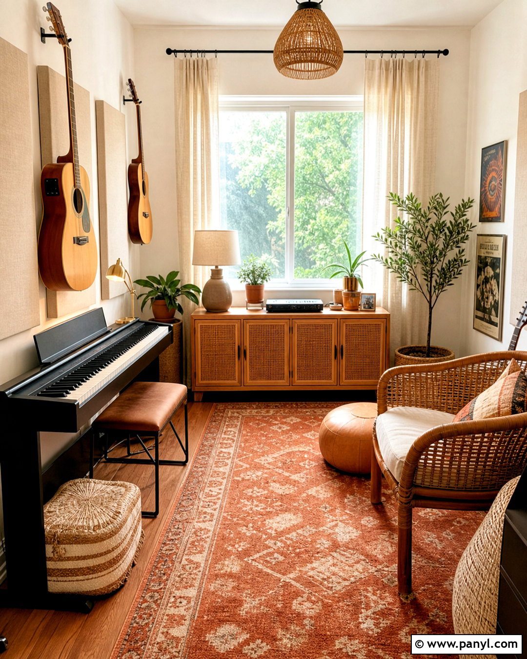 Small Music Room With Boho Decor - 20 small music room ideas home ideas