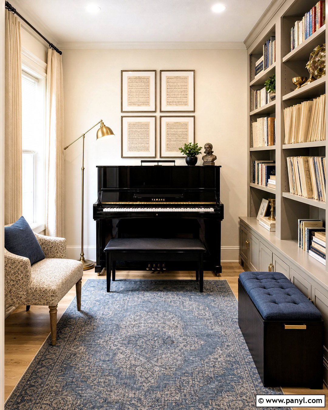 Small Music Room With Piano And Storage - 20 small music room ideas home ideas