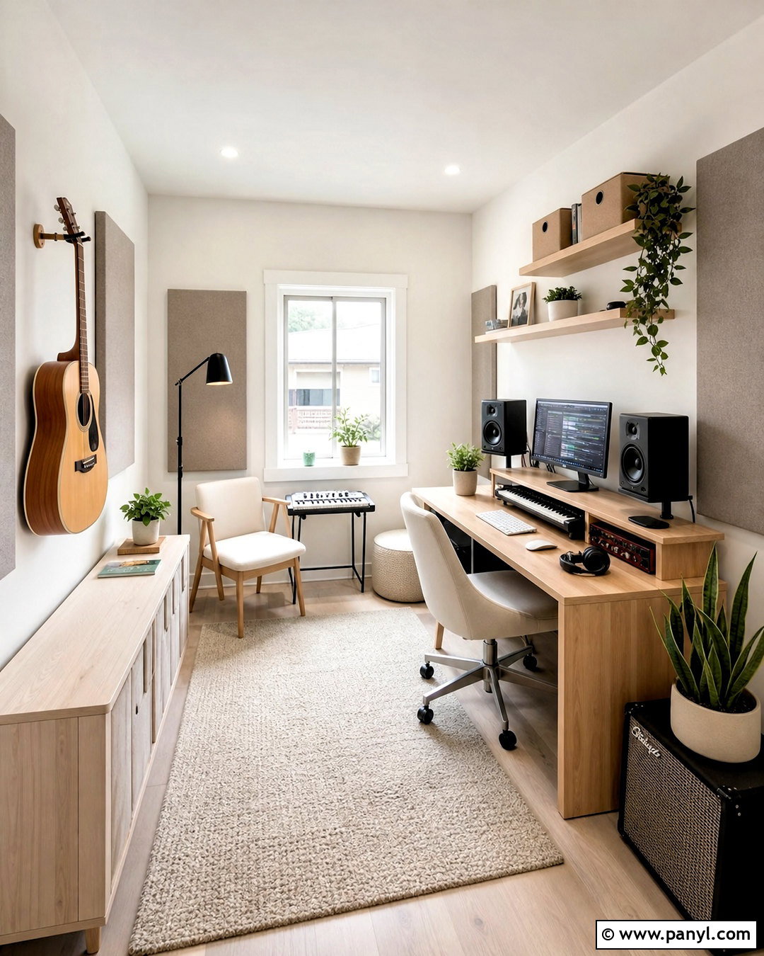 Small Music Room With Scandinavian Decor - 20 small music room ideas home ideas