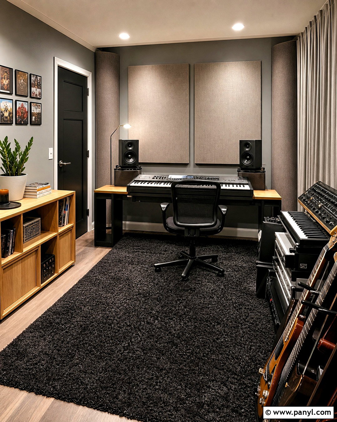 Small Music Room With Soundproofing Features - 20 small music room ideas home ideas