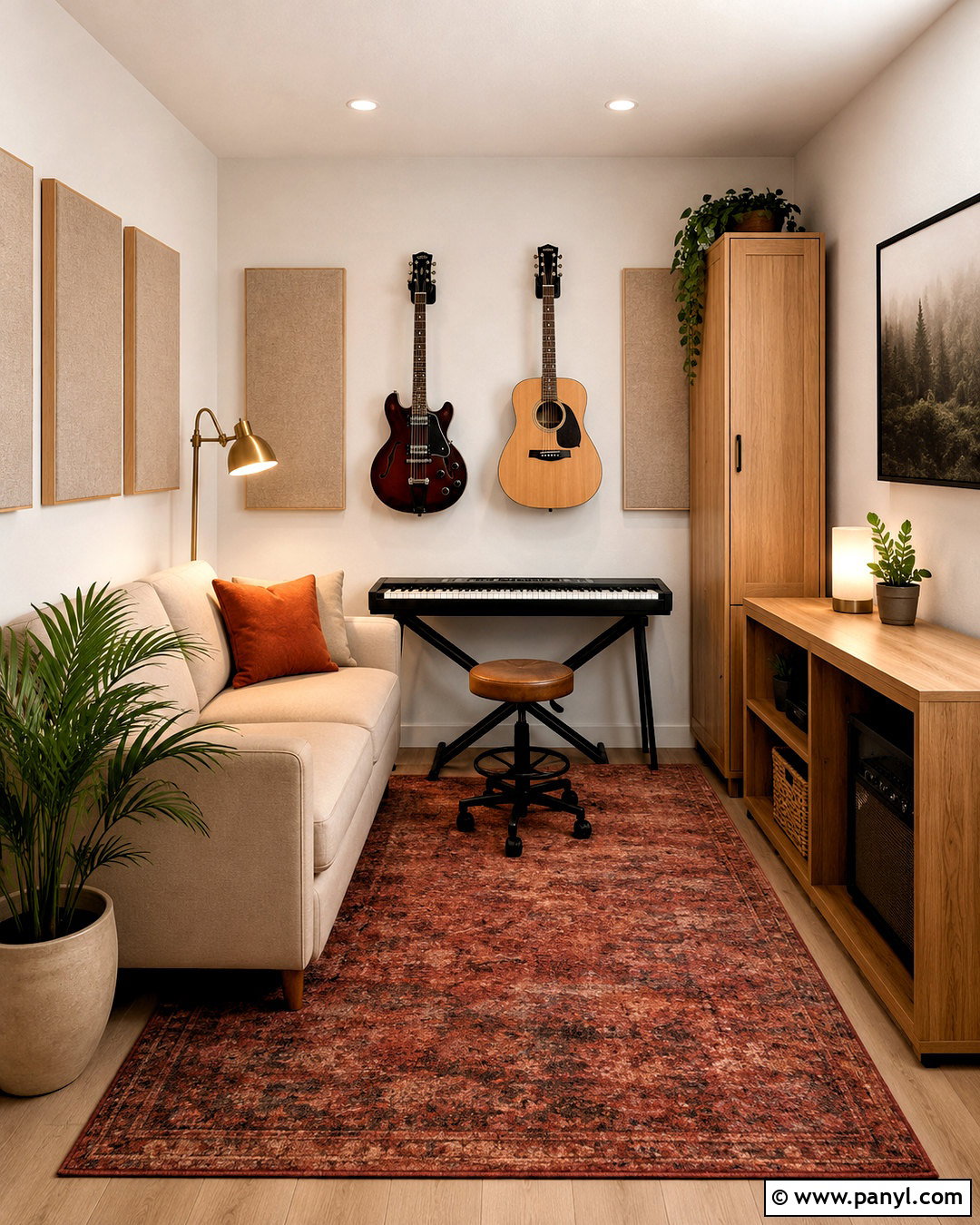 Small Music Room - 20 cozy music room ideas