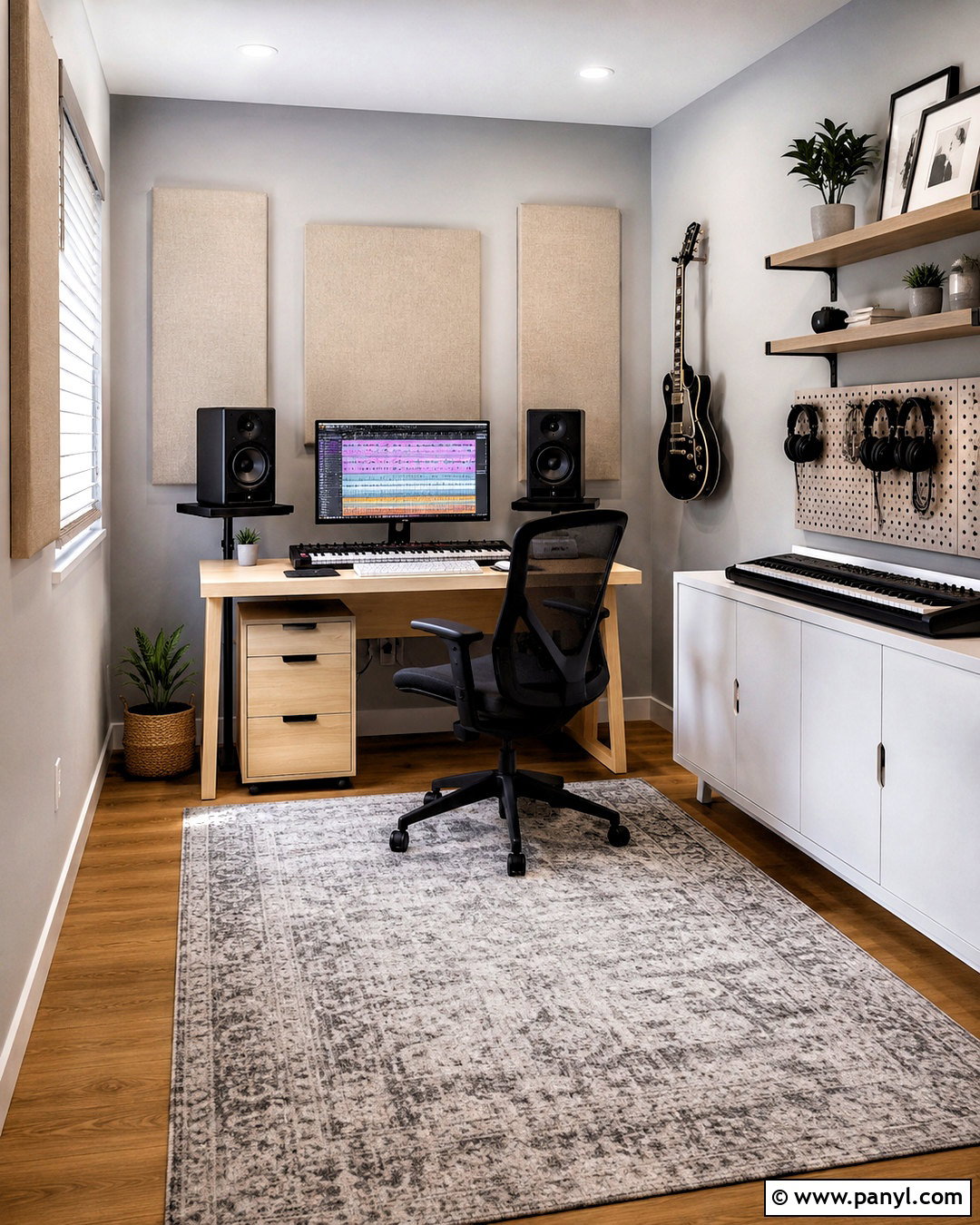 Small Music Studio - 20 music studio decor interior design ideas