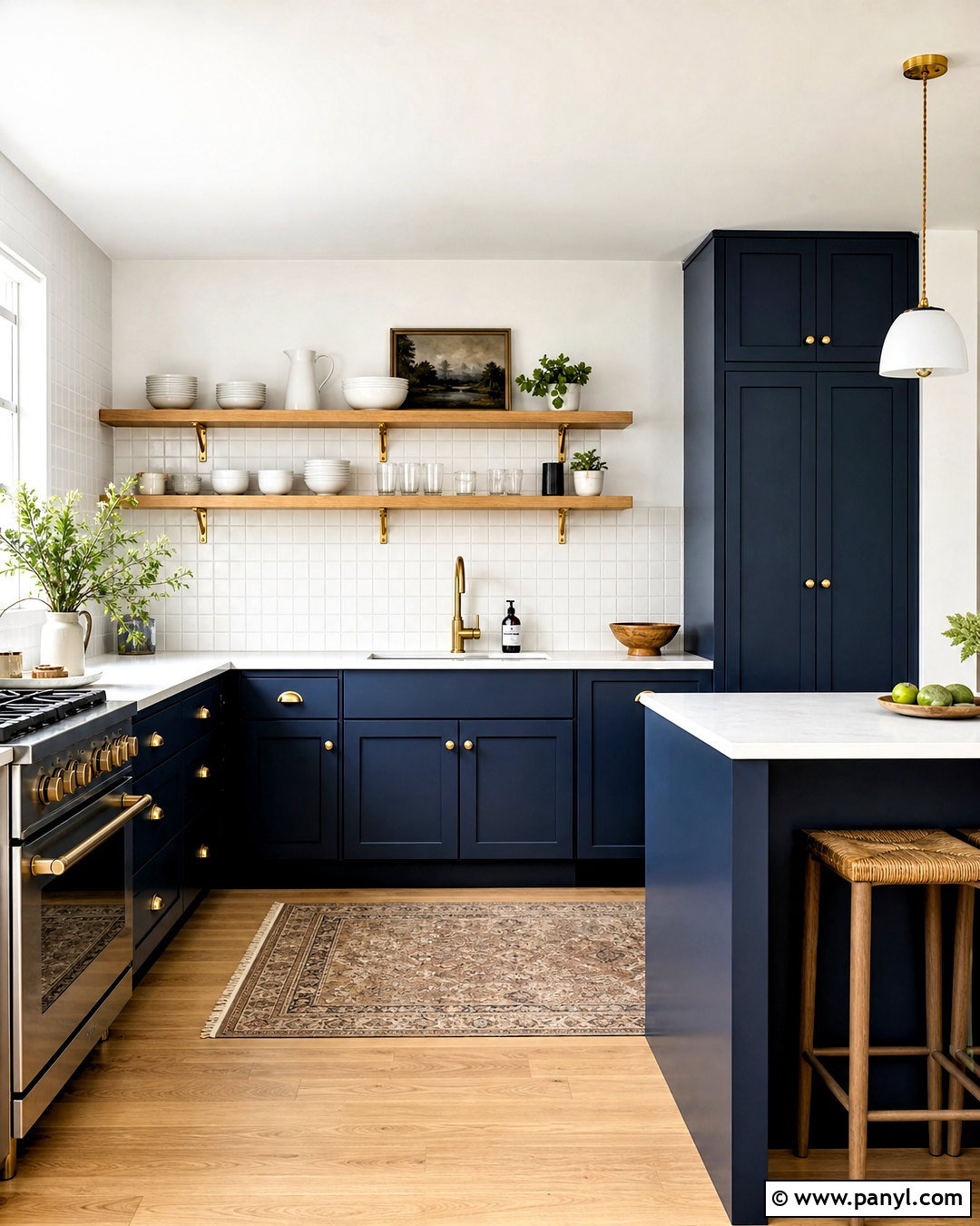 20 Small Navy Kitchen Ideas for Bold Style in Compact Spaces