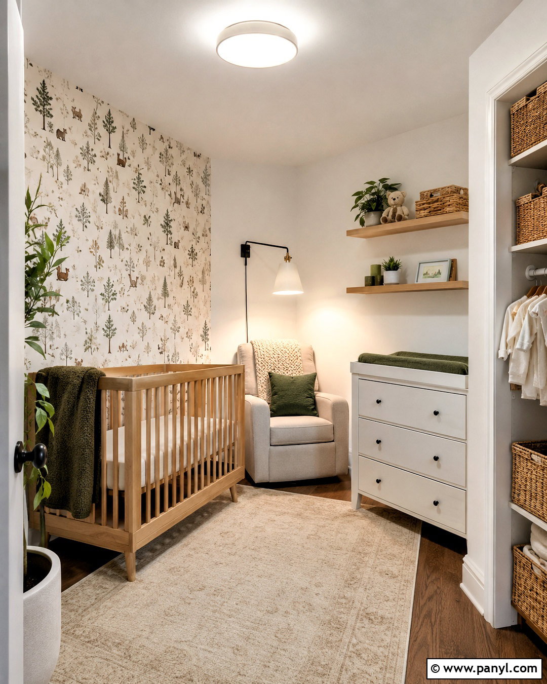 Small Nursery Room - 20 nursery room design ideas