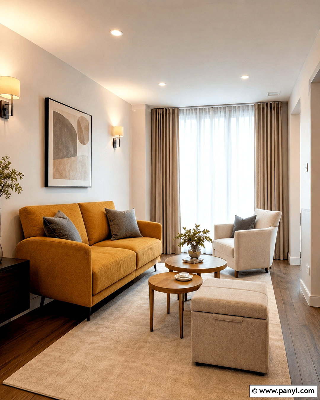Small Ochre Living Room - 20 ochre living room ideas