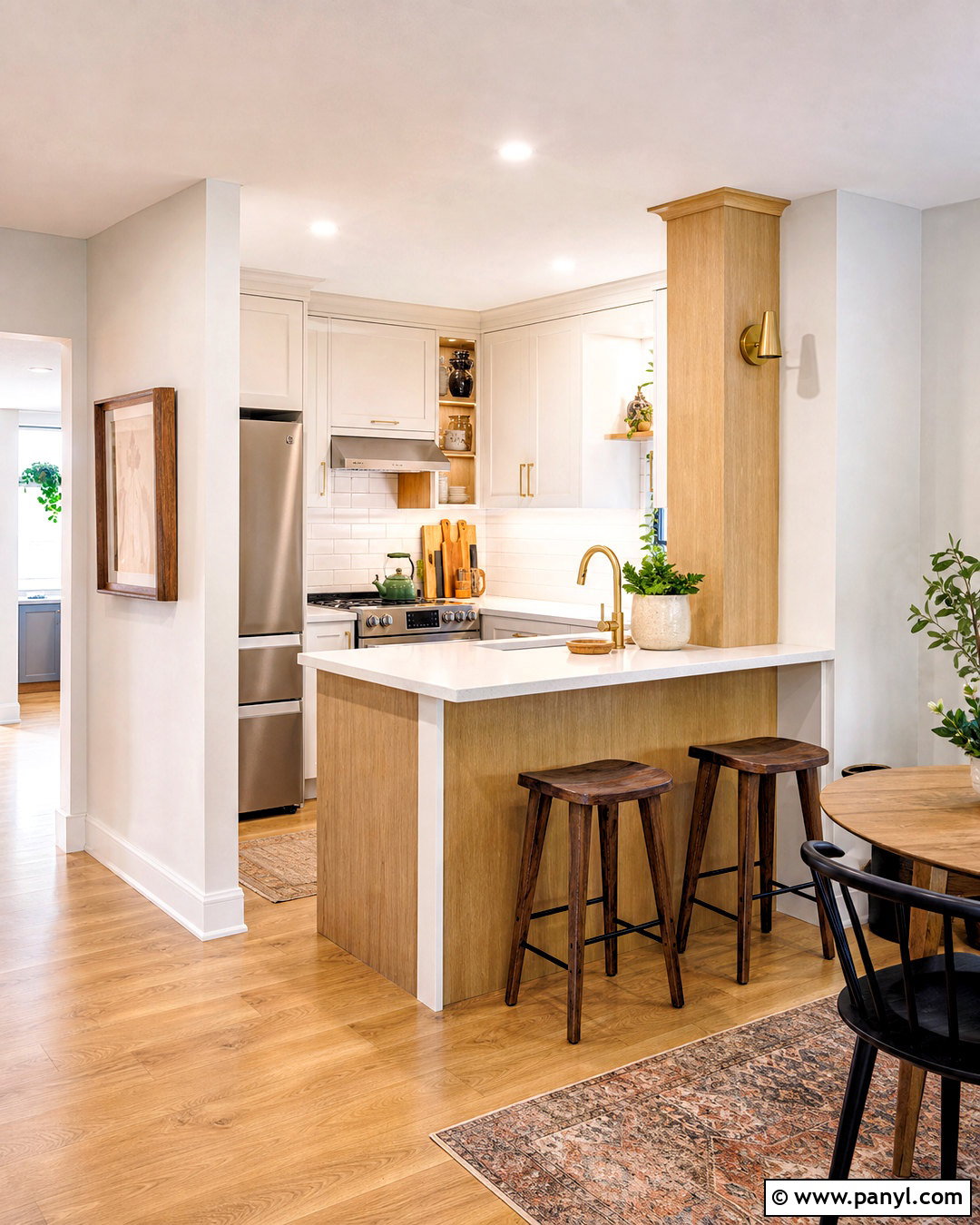Small Open Kitchen With Peninsula - 20 open kitchen design ideas