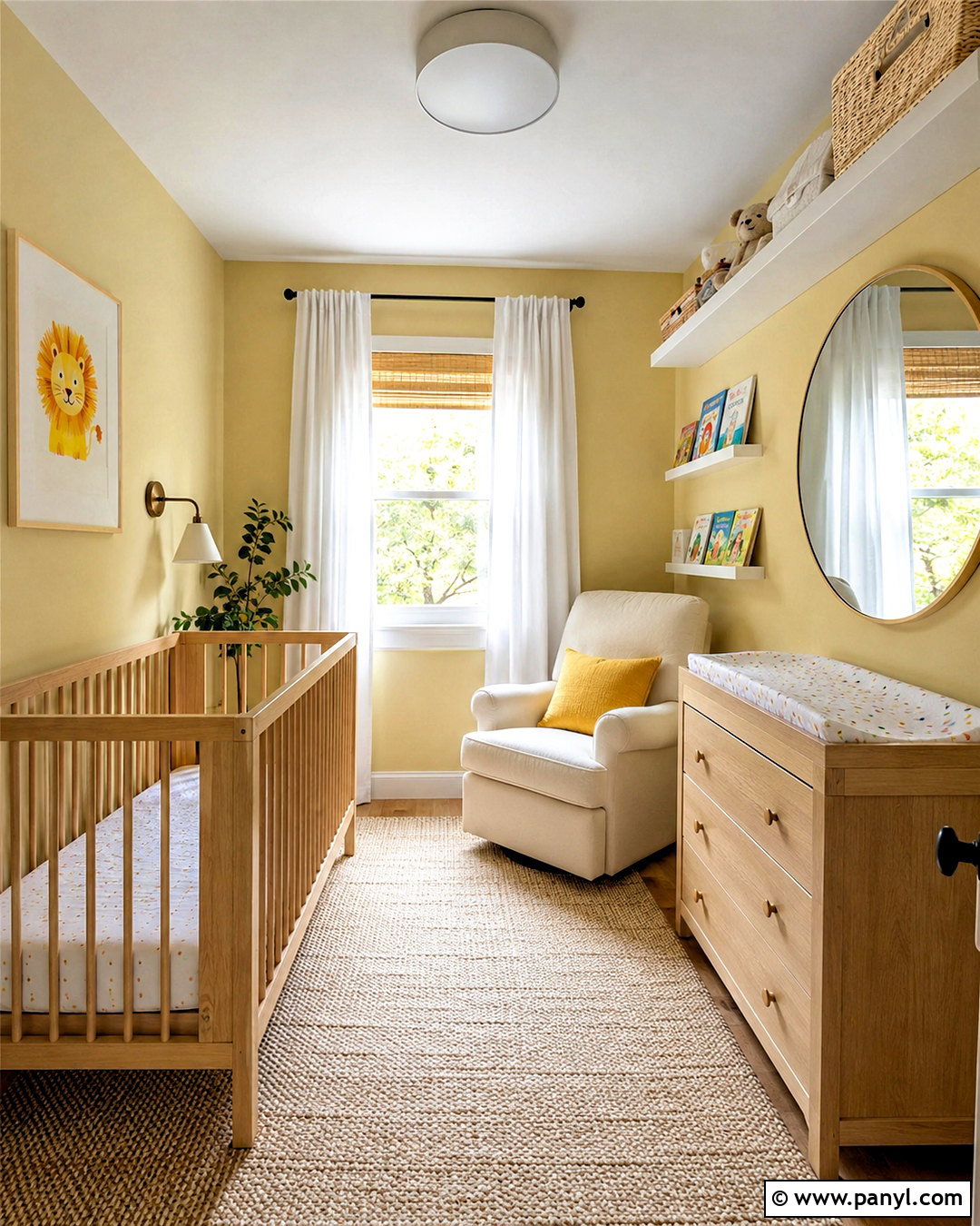 Small Pale Yellow Nursery - 20 pale yellow nursery ideas