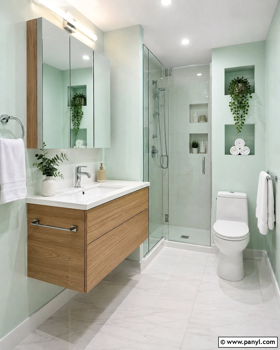 Small Pastel Green Bathroom - 20 pastel green bathroom ideas