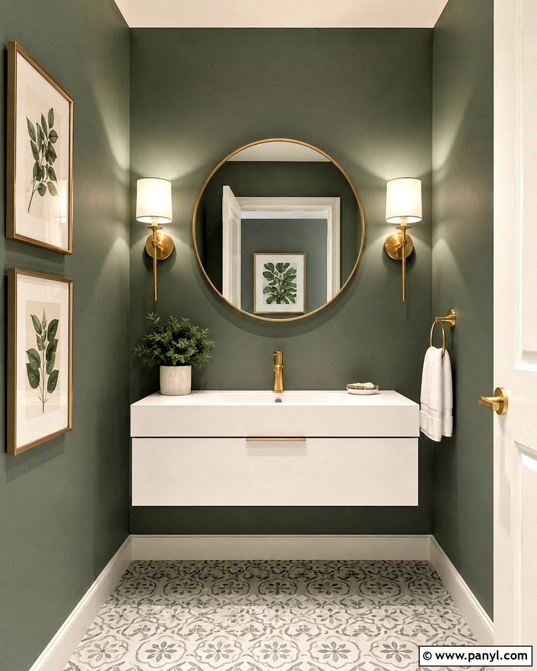 20 Pewter Green Bathroom Ideas for a Calm, Luxe Retreat