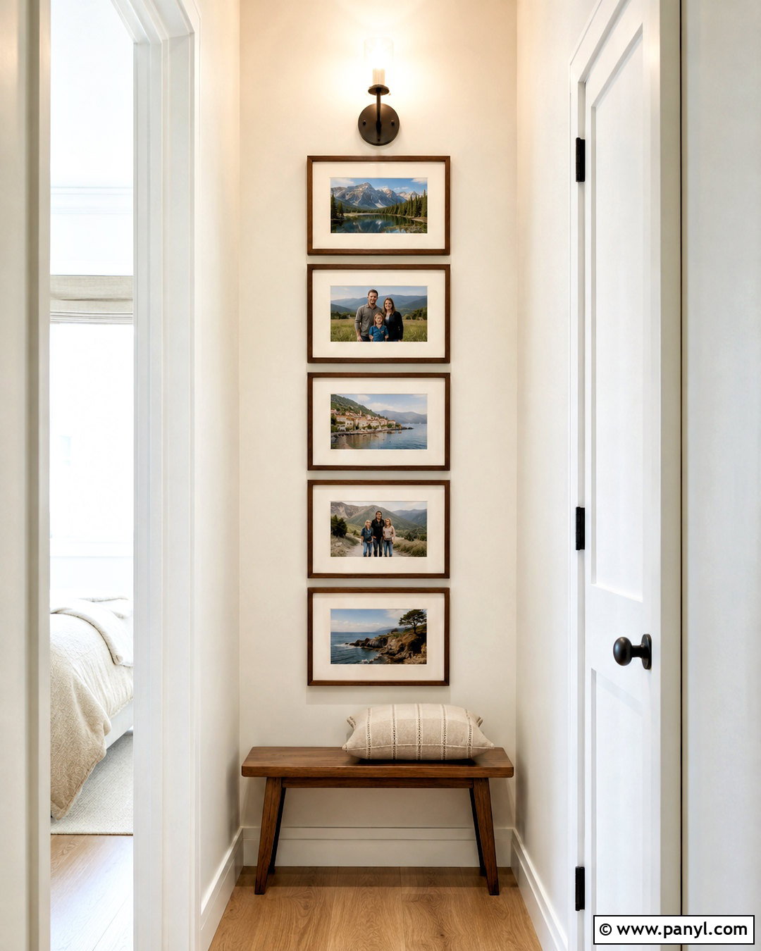 Small Photo Collage Wall - 20 photo collage wall ideas