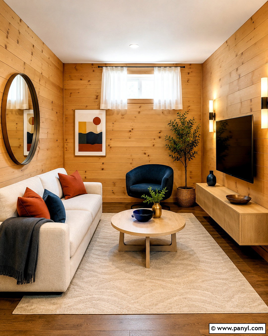 Small Pine Walls Living Room - 20 pine walls living room ideas