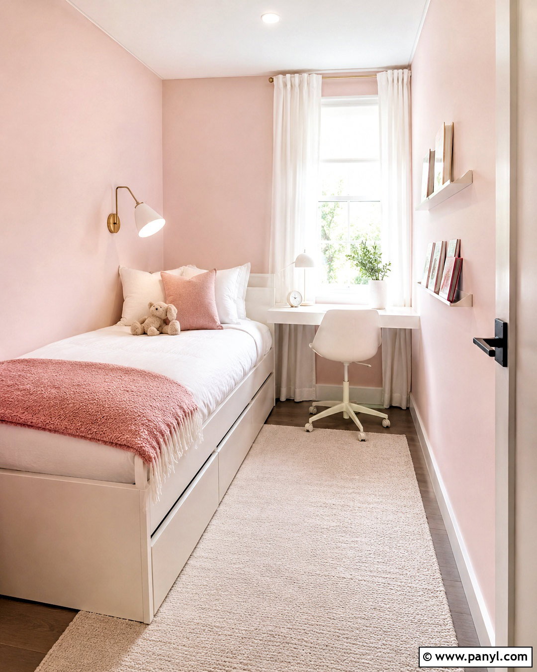 Small Pink Girls Bedroom - 20 pink bedrooms for girls kids