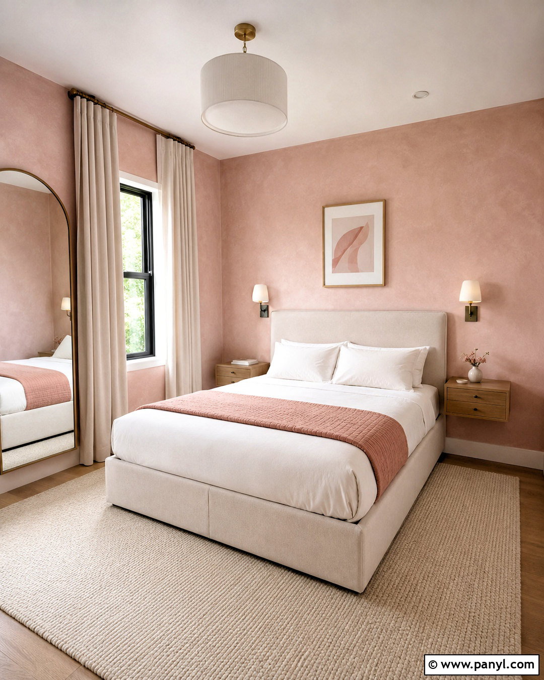 Small Pink Limewash Bedroom - 20 pink limewash bedroom ideas