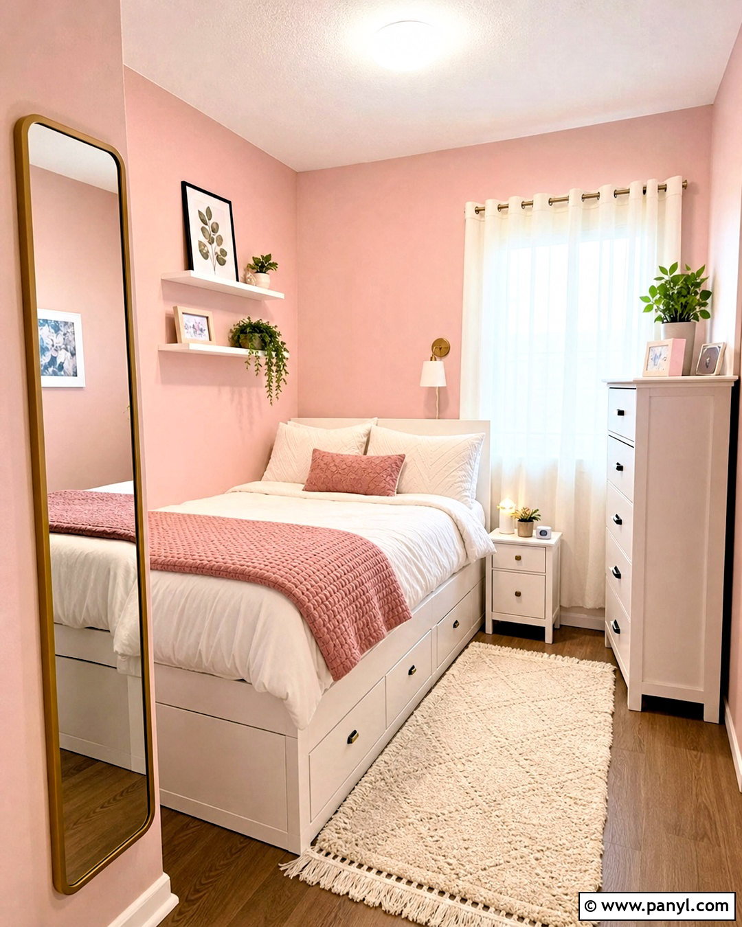 Small Pink Room - 20 simple pink room ideas