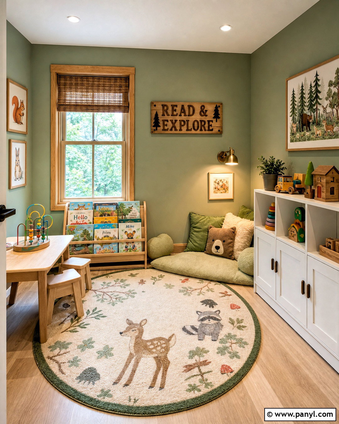 Small Playroom Reading Nook - 20 small playroom design ideas