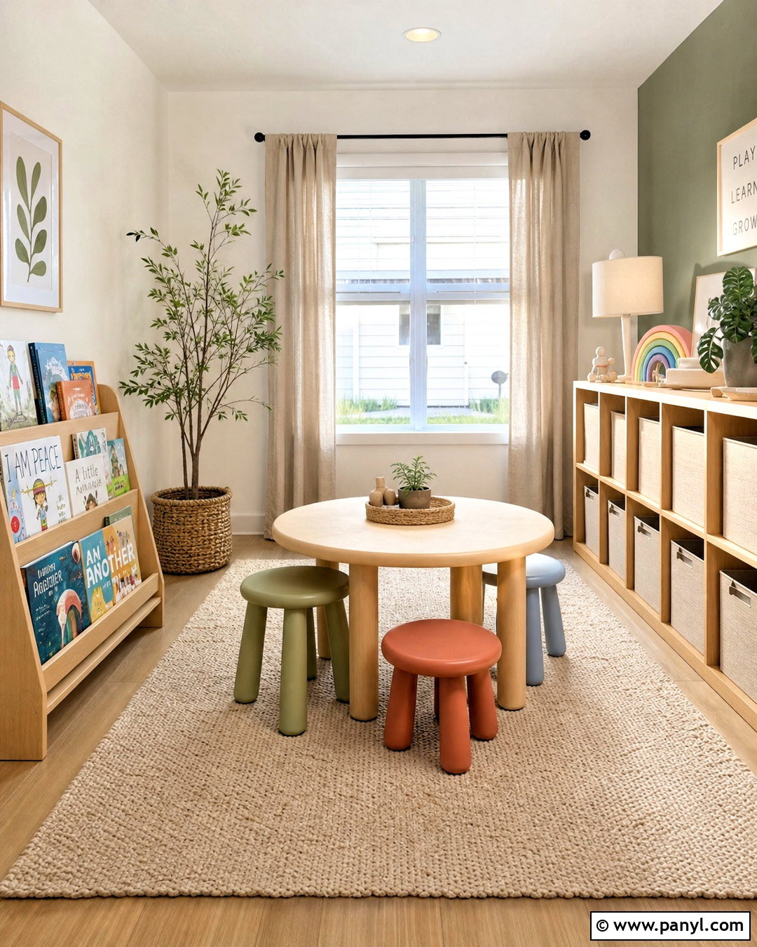 Small Playroom With Neutral Colors - 20 small playroom design ideas