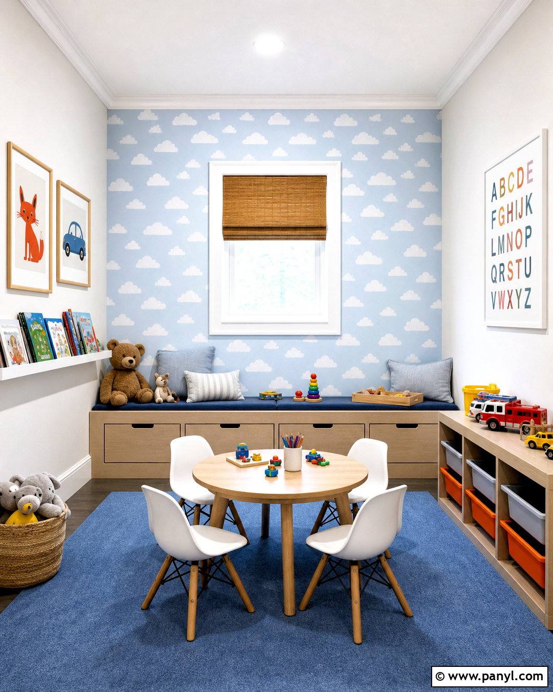 Small Playroom With Wallpaper - 20 small playroom design ideas