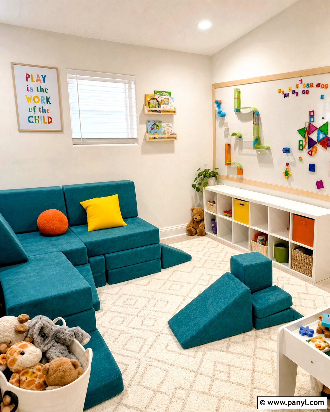 Small Playroom With a Play Couch - 20 small playroom design ideas