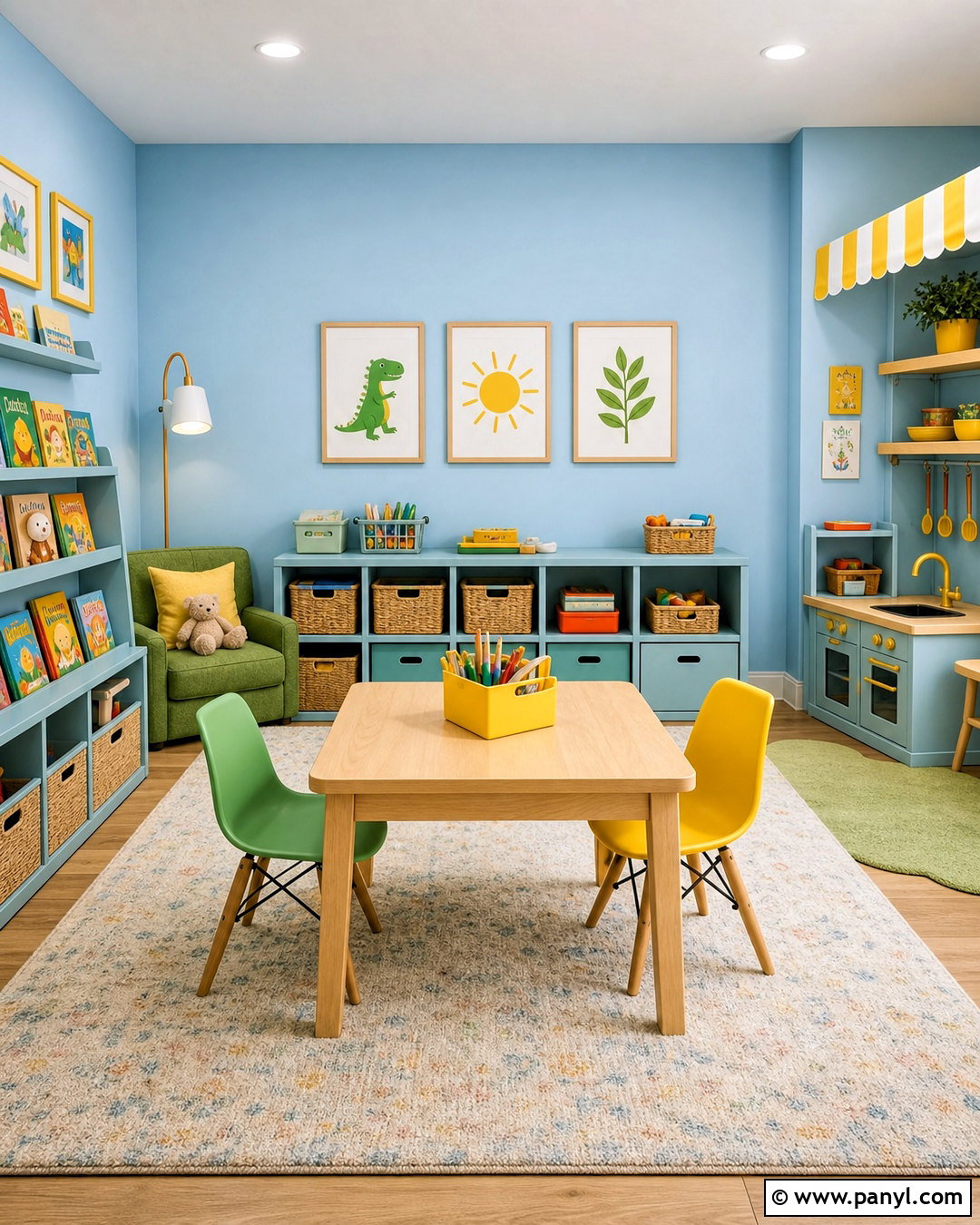 Small Playroom for Two Kids - 20 small playroom design ideas