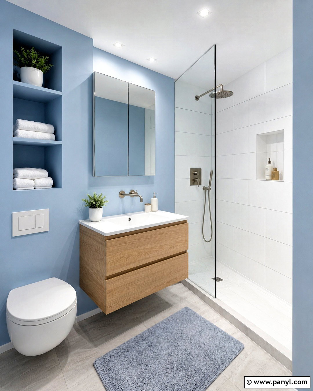 Small Powder Blue Bathroom - 20 powder blue bathroom ideas