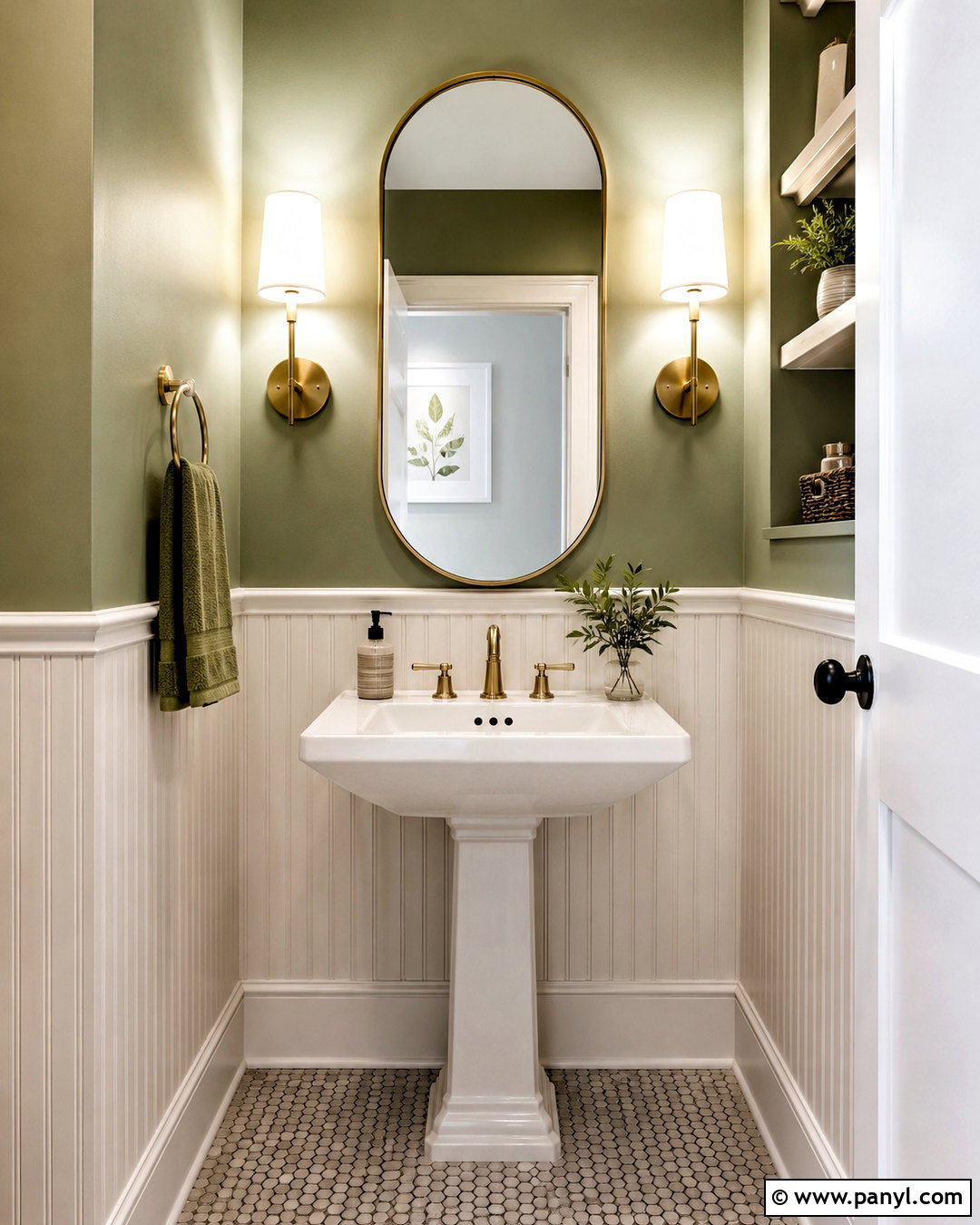 Small Powder Room With Pedestal Sink - 20 powder room inspiration ideas