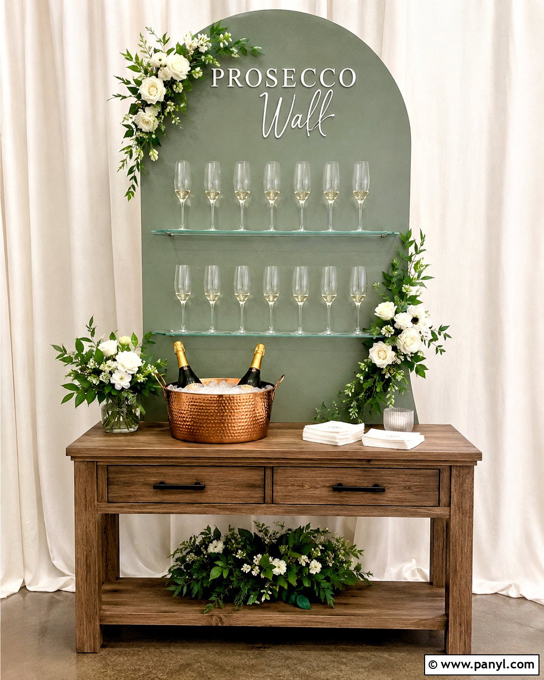 Small Prosecco Wall - 20 prosecco wall ideas