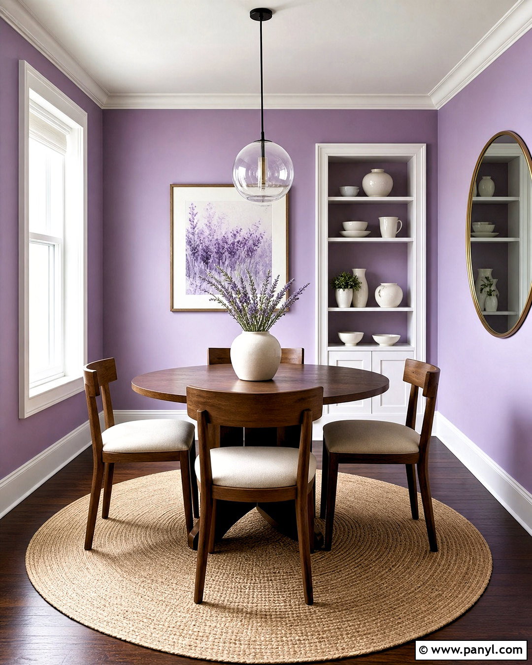 Small Purple Dining Room - 20 purple dining room ideas