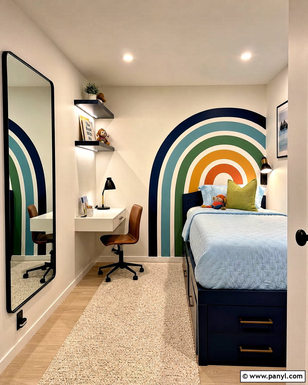 Small Rainbow Boys Room - 20 rainbow boys room ideas