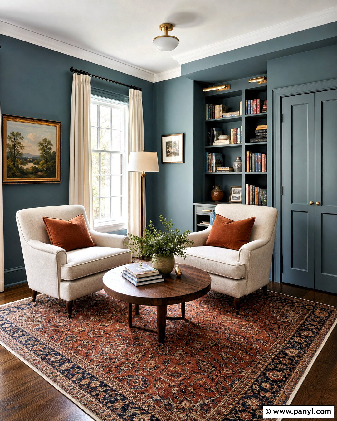 Small Reading Room - 20 empty rooms interior ideas
