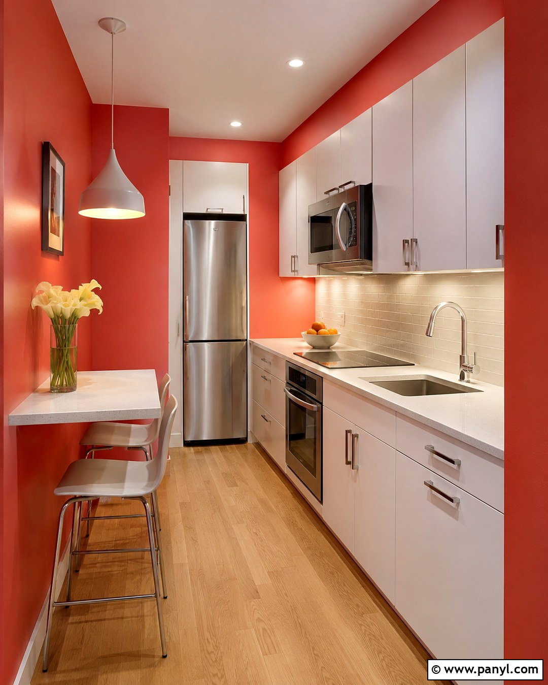 Small Red Accent Wall Kitchen - 20 Red Accent Wall Kitchen Ideas