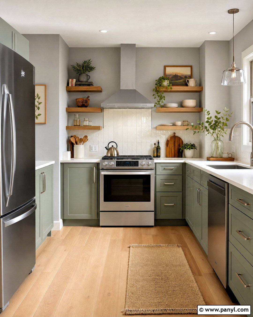 Small Sage Green And Gray Kitchen - 20 sage green and grey kitchen ideas