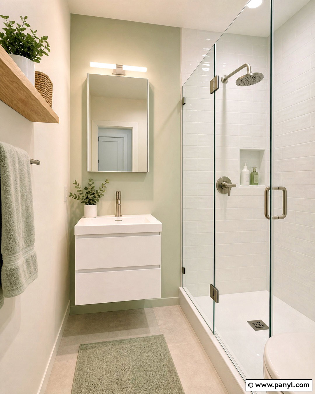 Small Sage Green And White Bathroom - 20 sage green and white bathroom ideas