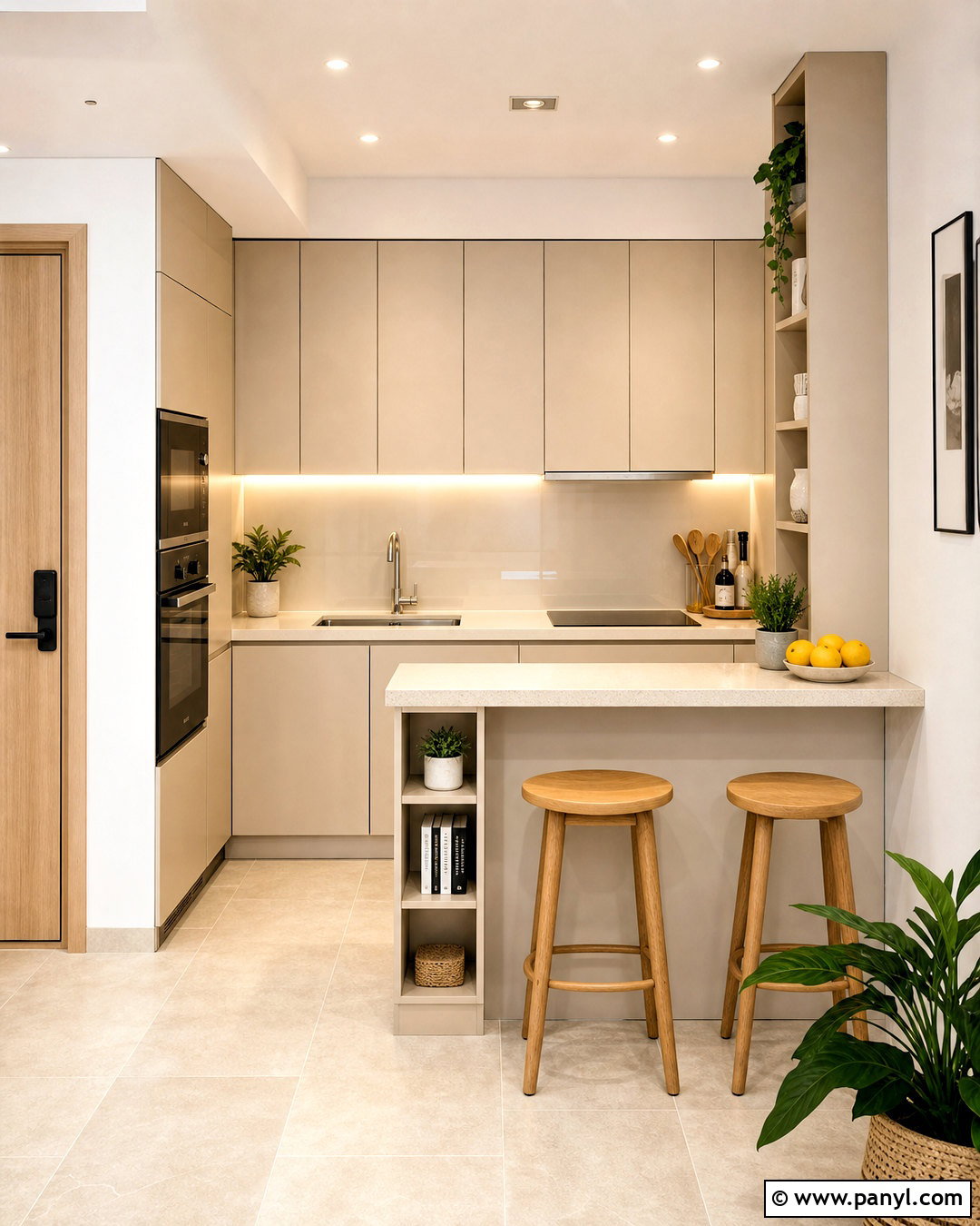 Small Sand Beige Kitchen - 20 sand beige kitchen ideas
