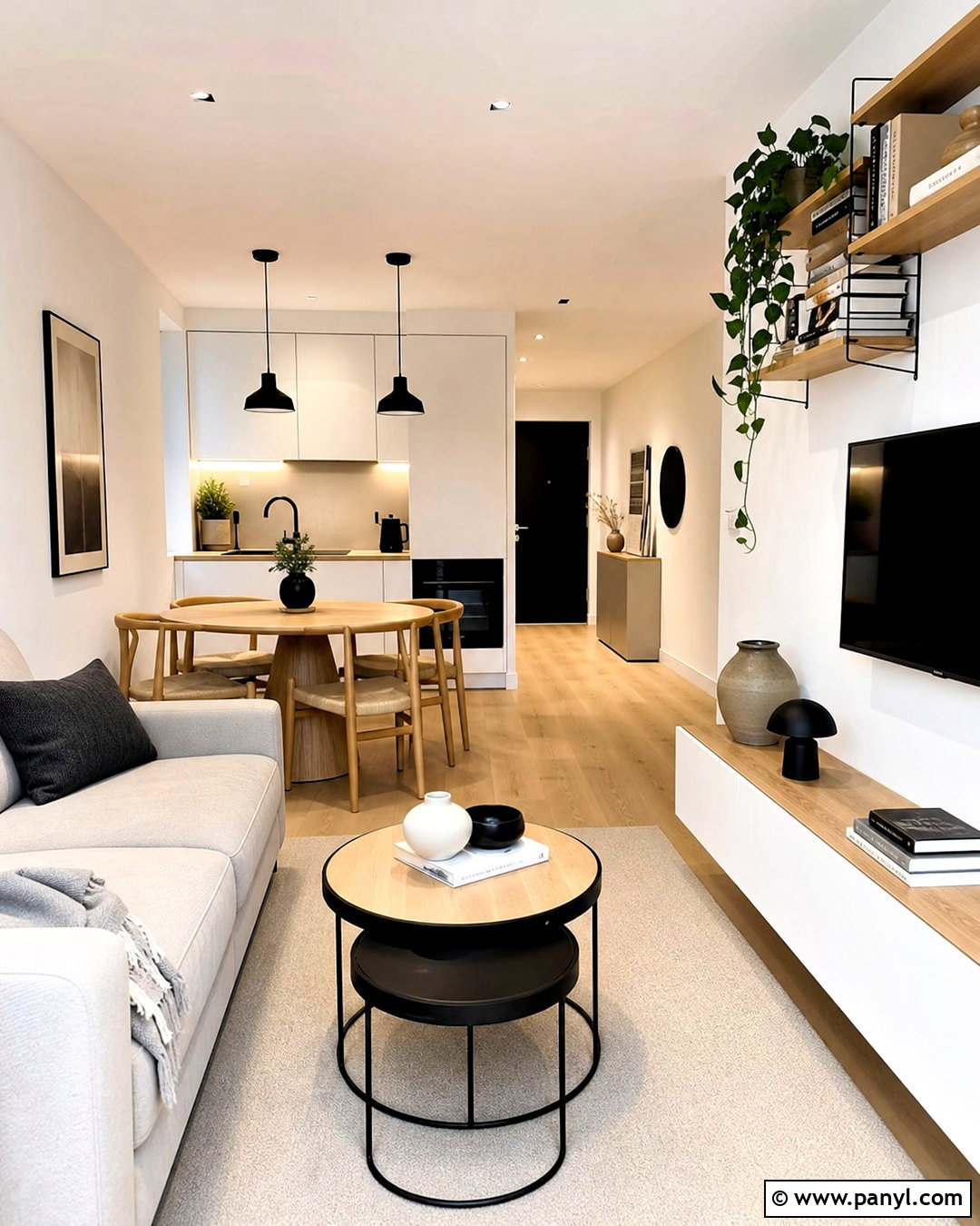 Small Scandinavian Apartment - 20 scandinavian interior ideas