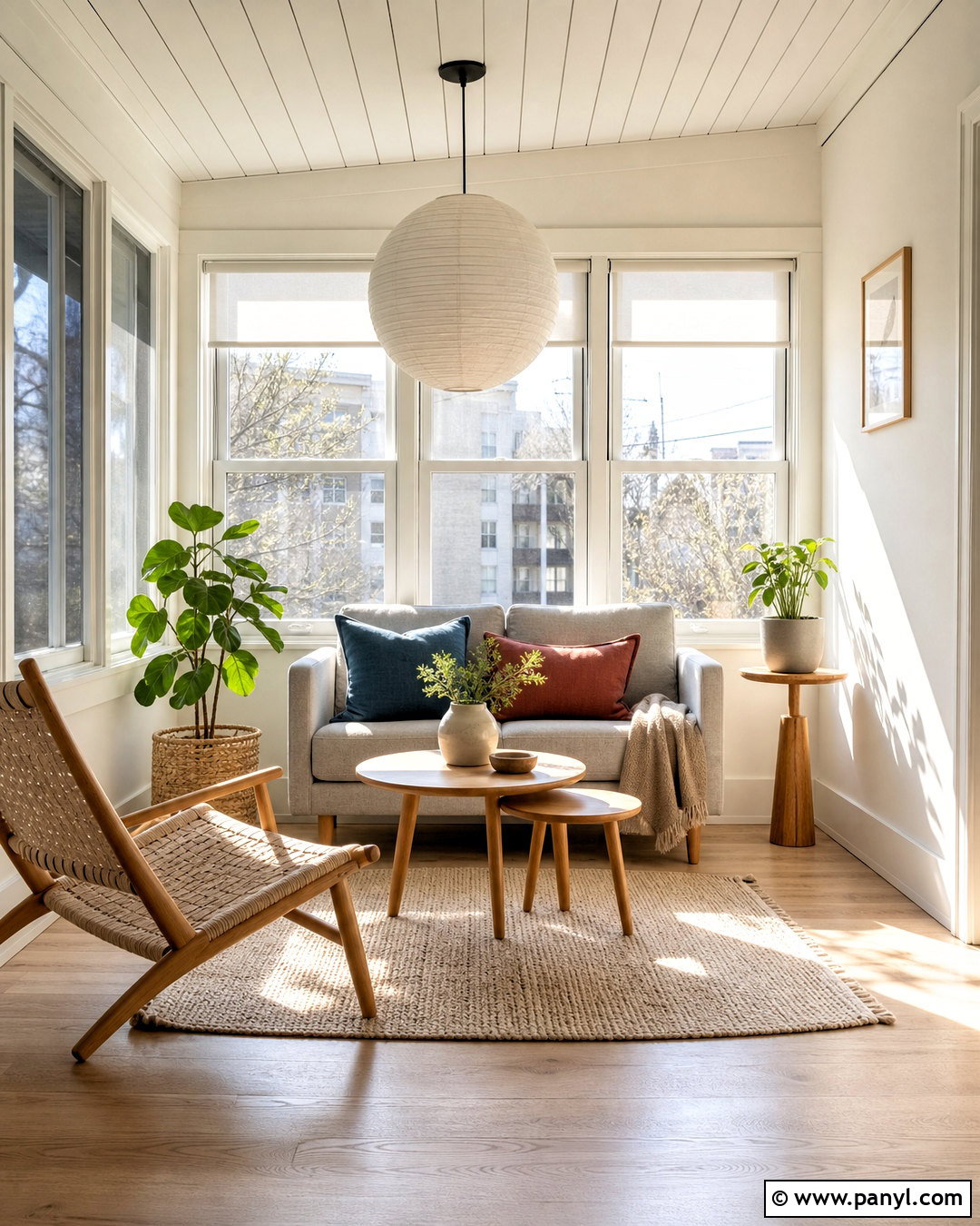 Small Scandinavian Sunroom - 20 small sunroom decorating ideas