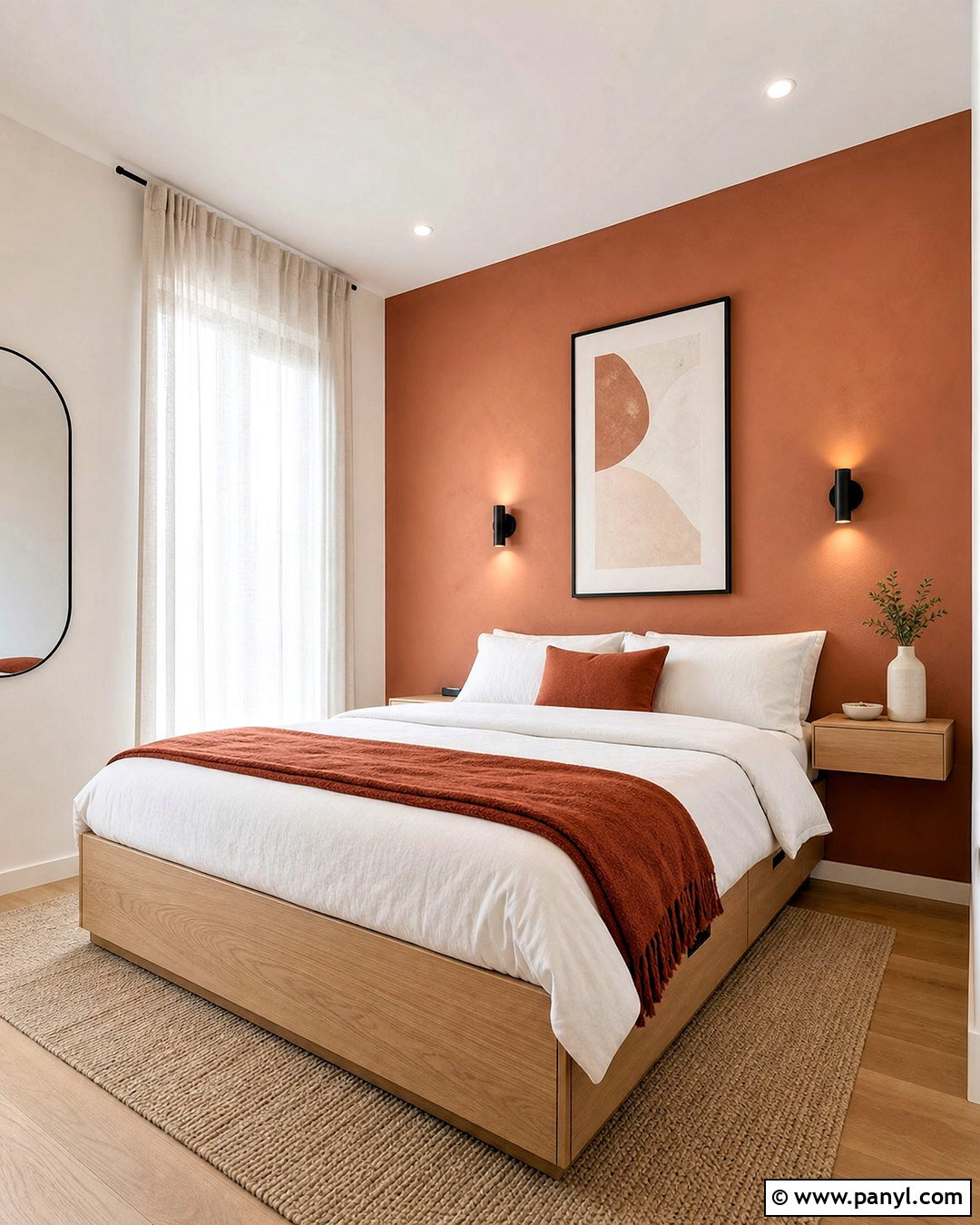 Small Terra Cotta Bedroom - 20 terra cotta bedroom ideas