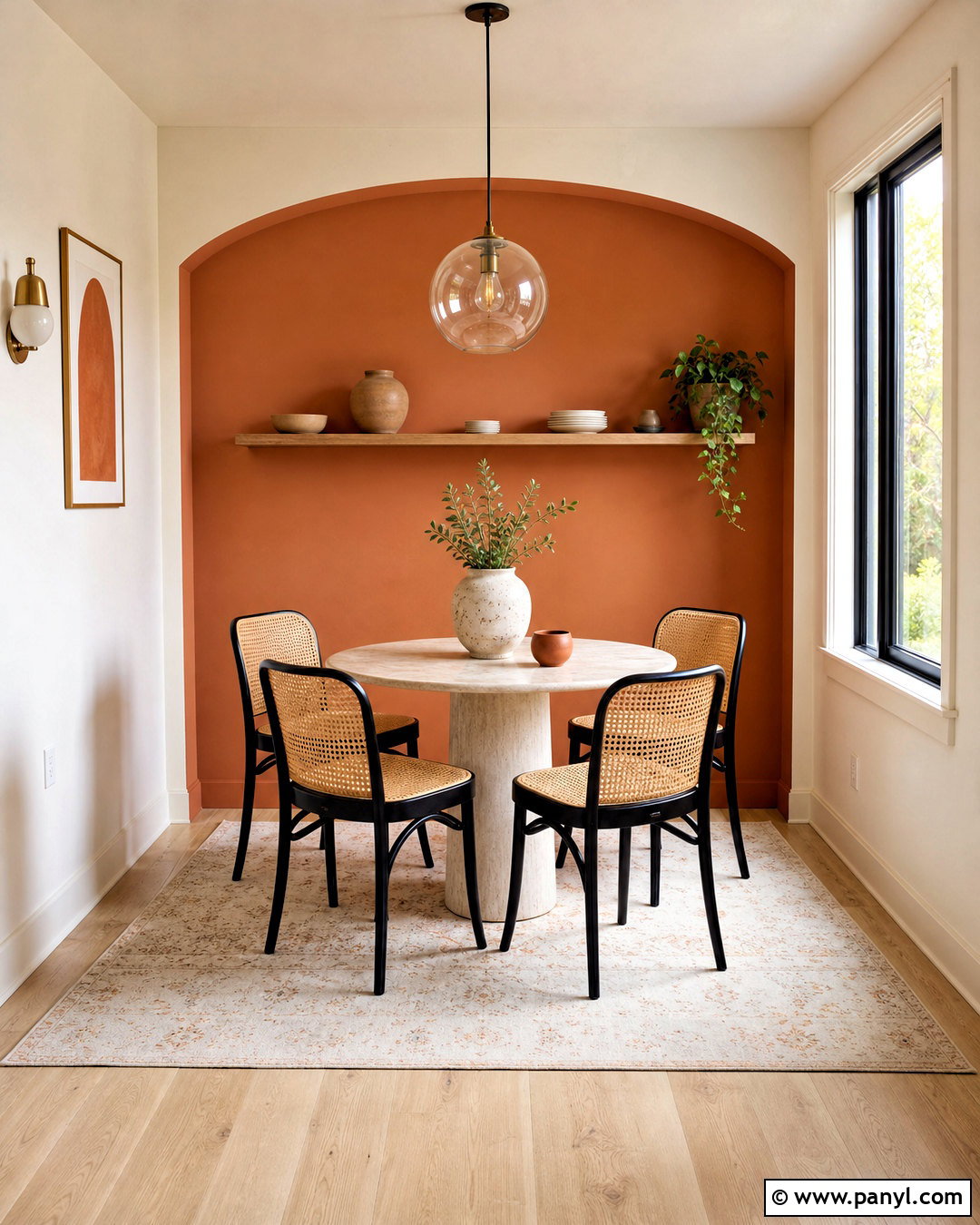 Small Terracotta Dining Room - 20 terracotta dining room ideas