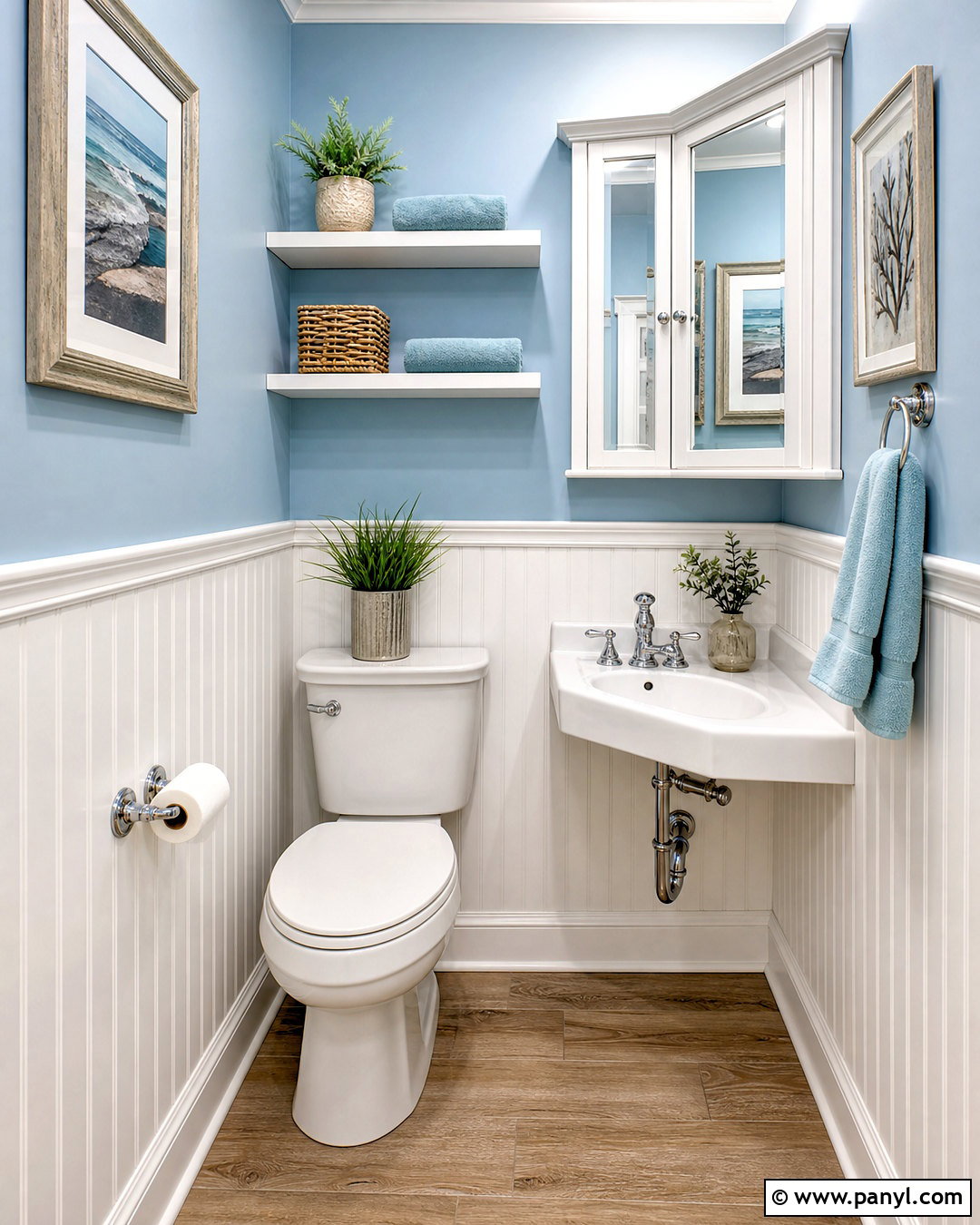 Small Toilet Room With Corner Sink - 20 small toilet room design ideas