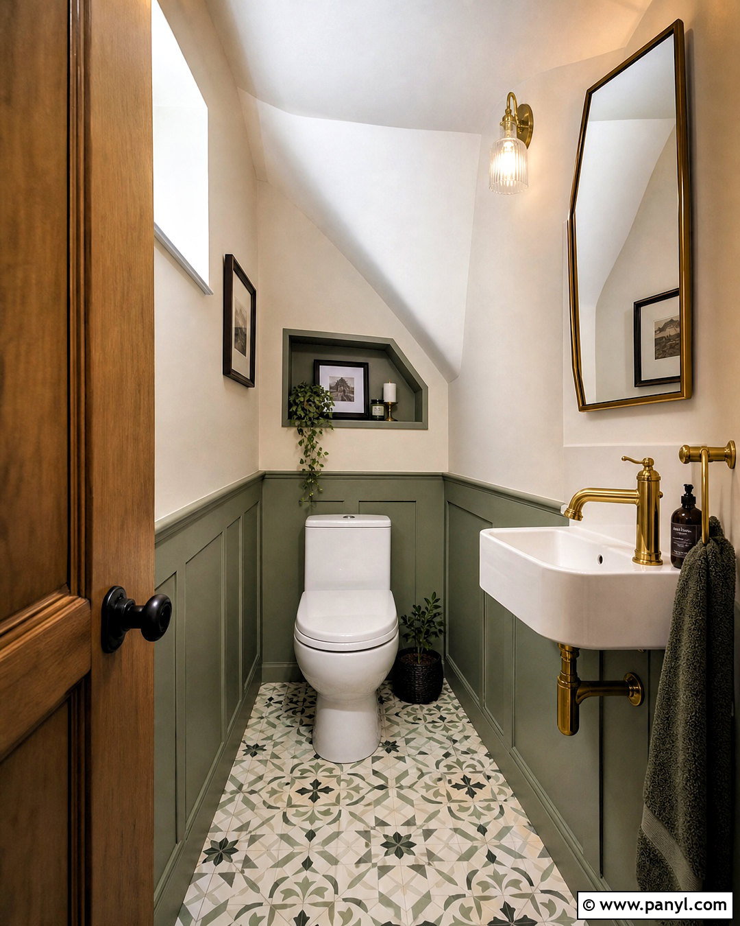 Small Toilet Under the Stairs - 20 small toilet design ideas