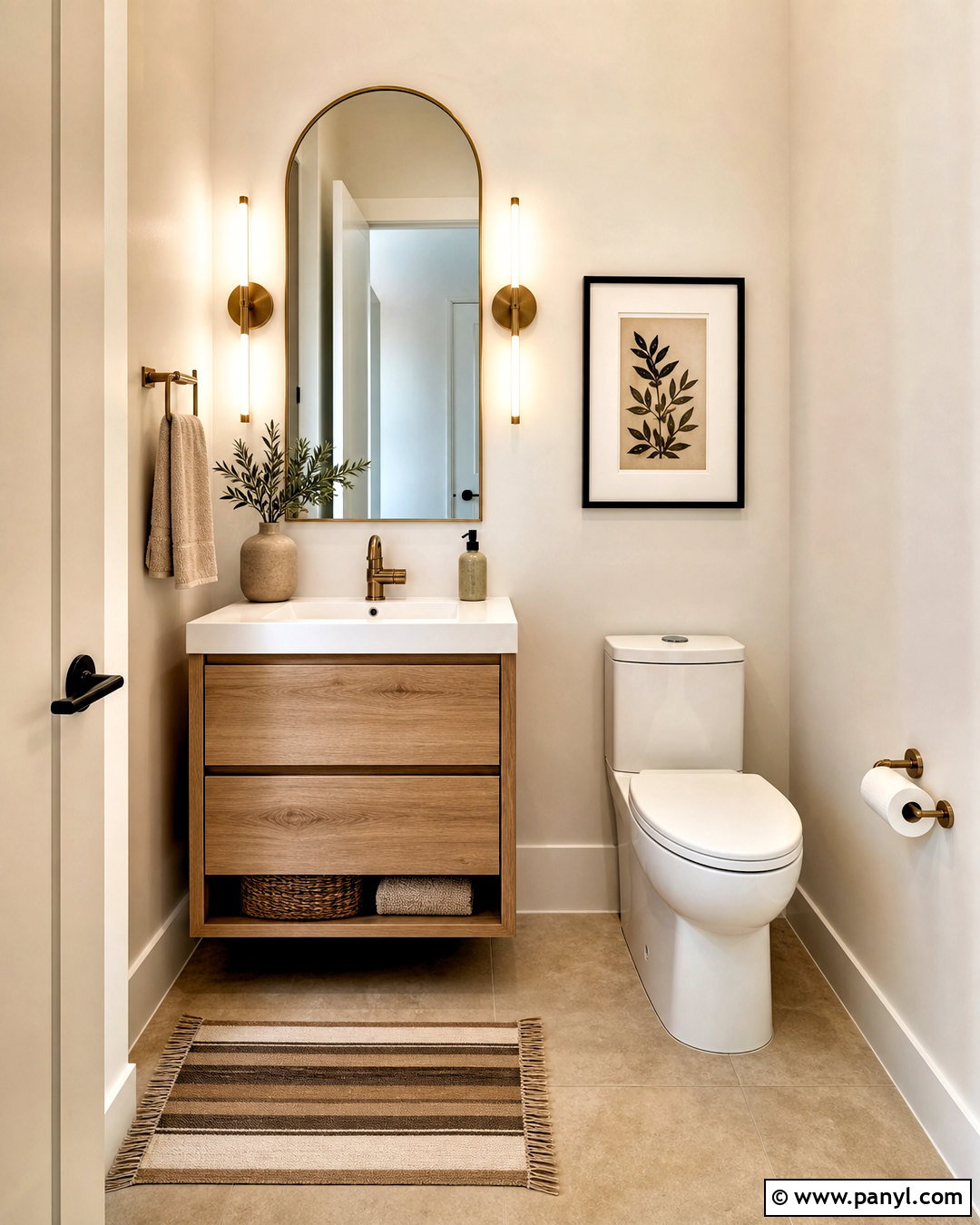Small Toilet With Floating Vanity - 20 small toilet design ideas